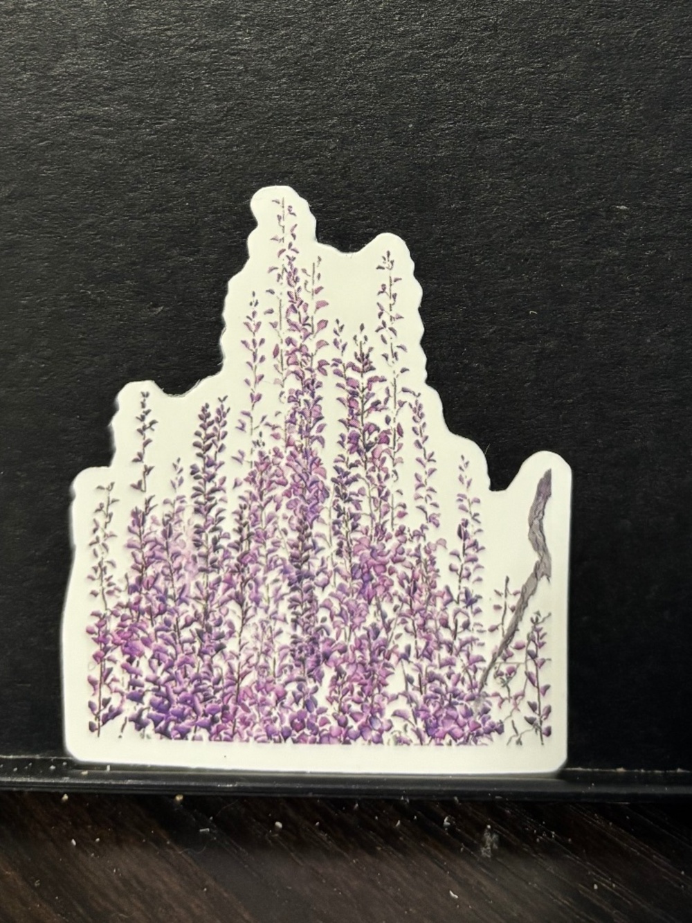 Lavender flower sticker